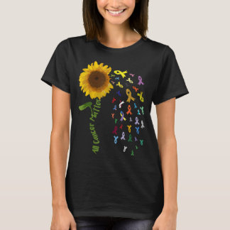 T-shirt Tous les problèmes de cancer soutien de la sensibi