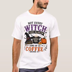 T-shirt Tous les sorciers ne vivent à Salem - Chemise T-Sh