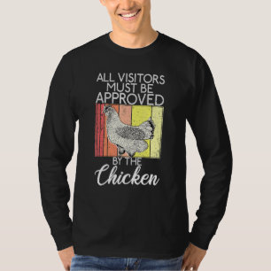 T-shirt Tous Les Visiteurs Doivent Être Approuvés Par Le P
