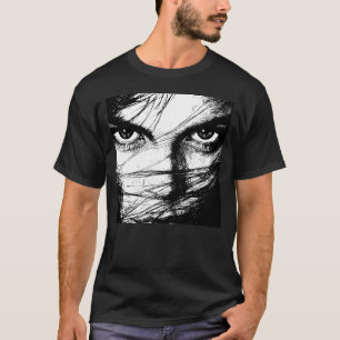 T-shirt Tous les yeux sur moi - Design 1