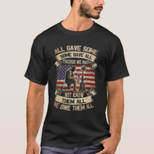 T-shirt Tous Ont Donné Certains Ont Donné À Tous Les Ancie