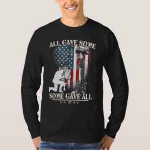 T-shirt Tous ont donné certains ont donné tous les vétéran
