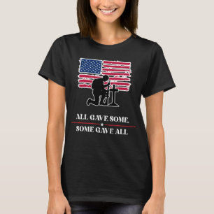 T-shirt Tous ont donné quelque chose, certains ont tout do
