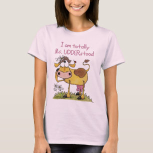 T-shirt Tout à fait Mme UDDER