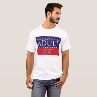T-shirt Tout adulte de fonctionnement pour le Président