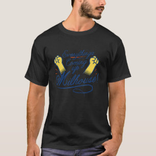 T-shirt Tout arrive pour le chat de Milhouse Propriétaire