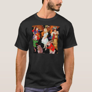 T-SHIRT TOUT AU SUJET D'ALICE AU PAYS DES MERVEILLES