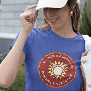 T-shirt Tout ce dont j'ai besoin, c'est de soleil, de base