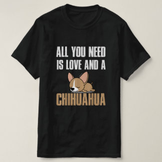T-shirt Tout Ce Dont Vous Avez Besoin, C'Est D'Amour Et De