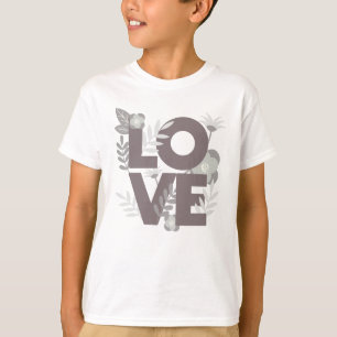 T-shirt Tout Ce Dont Vous Avez Besoin, C'Est L'Amour Et Le