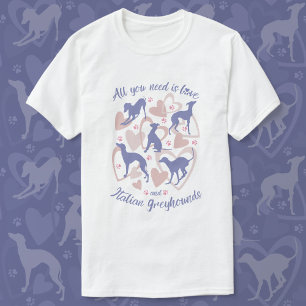 T-shirt Tout ce dont vous avez besoin est l'amour italien 