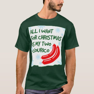 T-SHIRT TOUT CE QUE JE VEUX POUR NOËL PORTUGAIS
