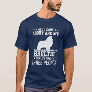T-shirt Tout Ce Qui M'Intéresse, C'Est Mon Abri Comme 3 Pe