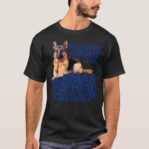 T-shirt Tout Ce Qui M'Intéresse, C'Est Mon Berger Allemand
