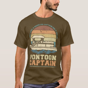 T-shirt Tout Comme Un Capitaine Régulier Seulement Glacièr