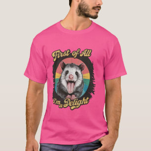 T-shirt Tout d'abord, je suis un Opo Sarcastique ravissant