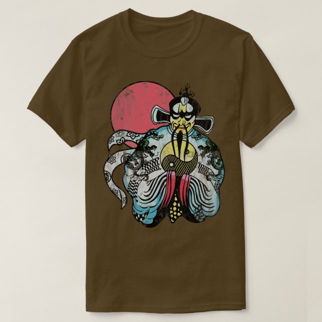 T-shirt Tout Dans Les Réflexions (Design devant)