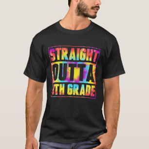 T-shirt Tout Droit À La 8E Année De Graduation Retour À L'