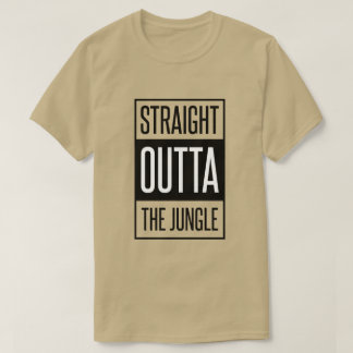 T-SHIRT TOUT DROIT À LA JUNGLE