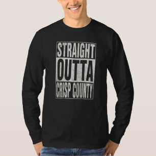 T-shirt TOUT DROIT DE CRISP COUNTY Citation de maison cool