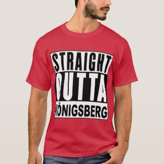 T-shirt Tout droit de Königsberg Prusse orientale Drôle ac