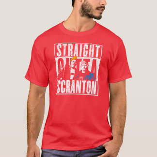 T-shirt Tout droit de Scranton paresseux Scranton