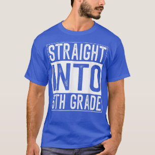 T-shirt Tout droit en 6e année Retour à l'école Premier jo
