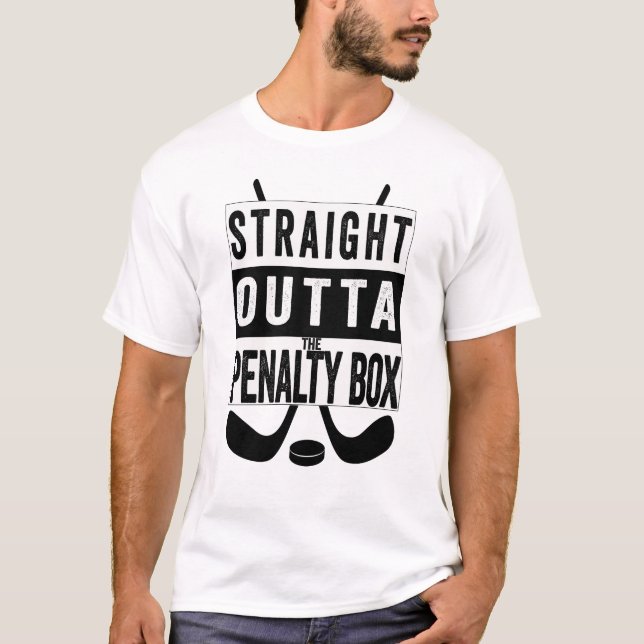 T-shirt Tout droit hors de la boîte de pénalité (Devant)