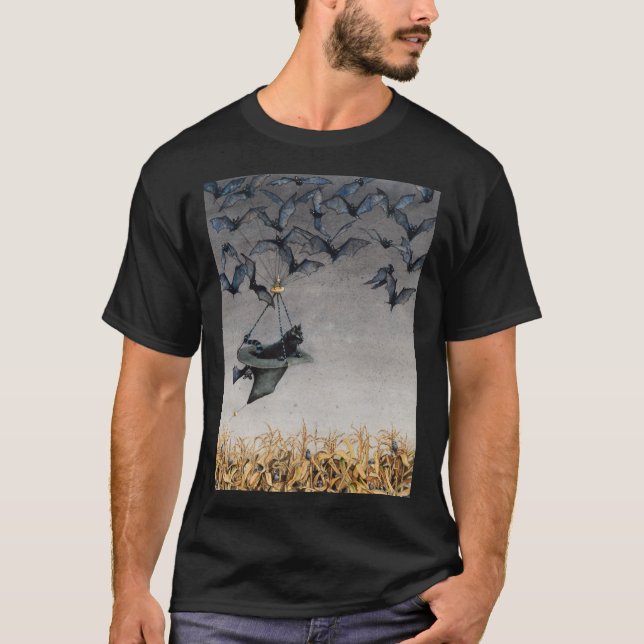 T-shirt Tout droit jusqu'au matin (Devant)