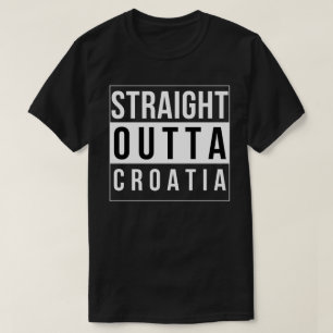 T-shirt Tout droit sorti de Croatie