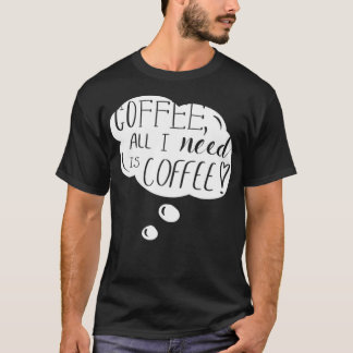 T-shirt tout en nus is coffee coolest grand-mère