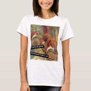 T-shirt Tout est amusant et jeux jusqu'à ce que quelqu'un 