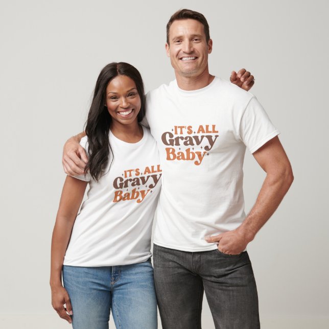 T-shirt Tout est gravé bébé - Thanksgiving (Unisexe)