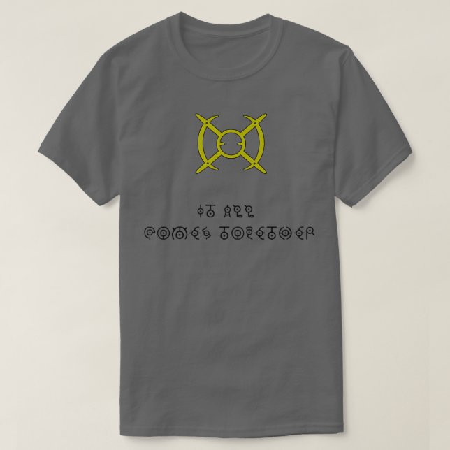 T-shirt Tout est réuni Arceus Sign (Design devant)