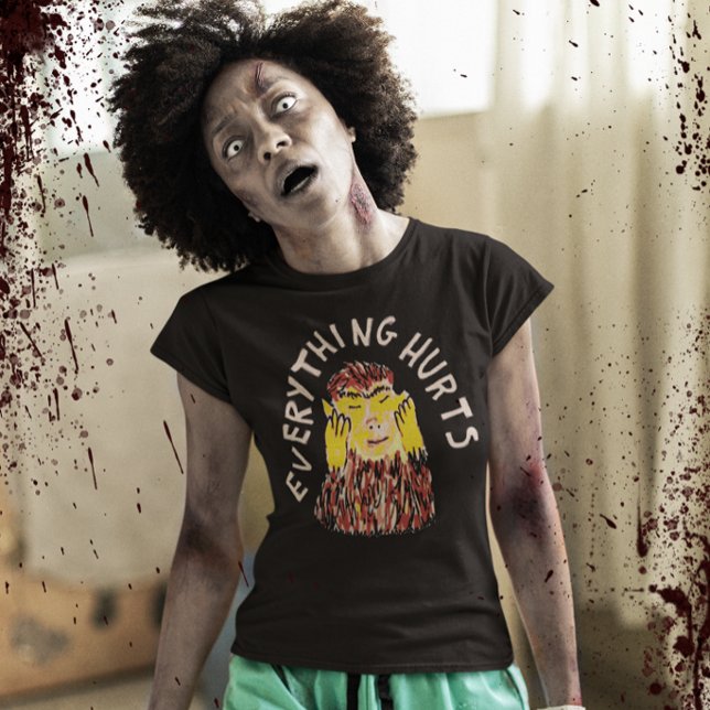 T-shirt Tout fait mal Douleur chronique (Créateur téléchargé)