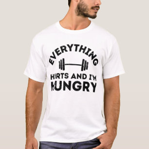 T-shirt tout fait mal et j'ai faim