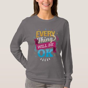 T-shirt Tout ira bien vibe positive