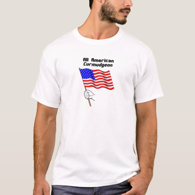 T-shirt Tout l'avare américain (Devant)