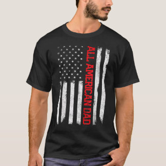 T-shirt Tout le drapeau américain du 4 juillet Fête de l'i