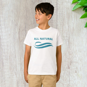 T-shirt Tout le minimalisme naturel Conception écologique 