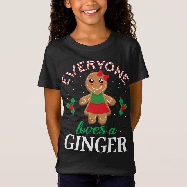 T-Shirt Tout le monde aime Ginger Cookie Vêtements, Gi de  (Devant)