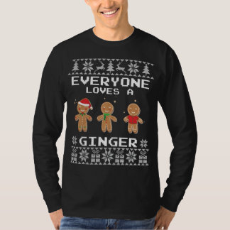 T-shirt Tout le monde aime le pain d'épice au gingembre - 