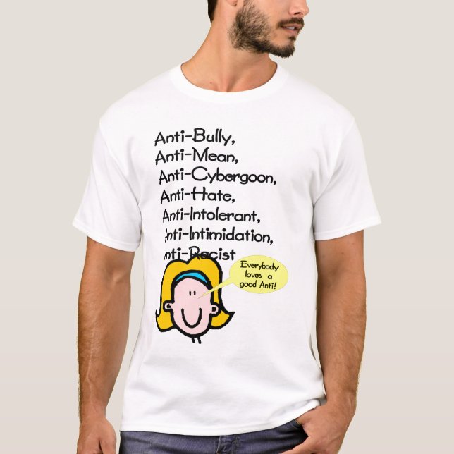 T-shirt Tout le monde aime un bon Anti1 (Devant)