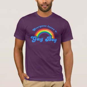 T-shirt Tout le monde aime un garçon gay