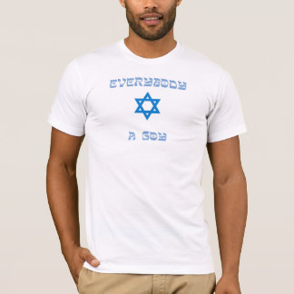 T-shirt tout le monde aime un goy