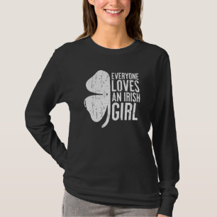 T-shirt Tout le monde aime une fille irlandaise St Patrick