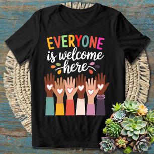 T-shirt Tout le monde est bienvenu ici