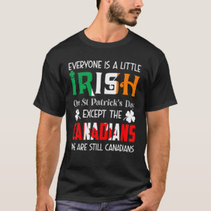 T-shirt Tout Le Monde Est Un Peu Irlandais Sur Jour de la 