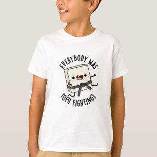 T-shirt Tout Le Monde Était Tofu Luttant Contre Le Jeu De