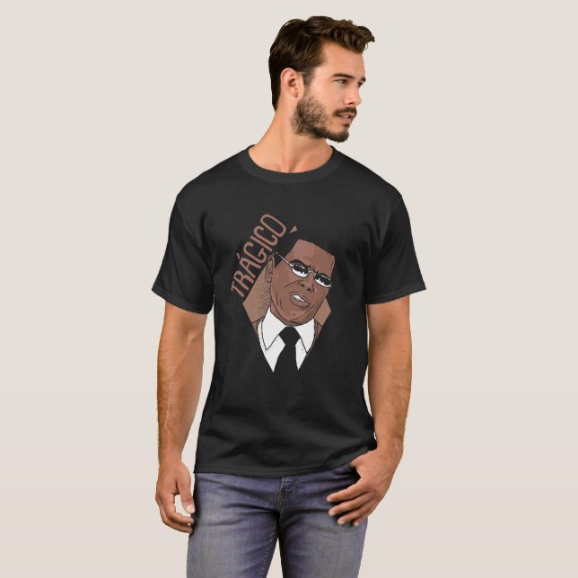T-shirt Tout le monde haïr le Chris - Son Omar - Tragique (Devant entier)